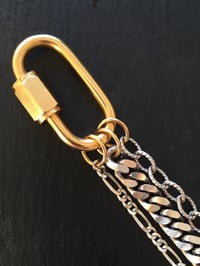Image 1 of BOUND BRACELET - triple chain