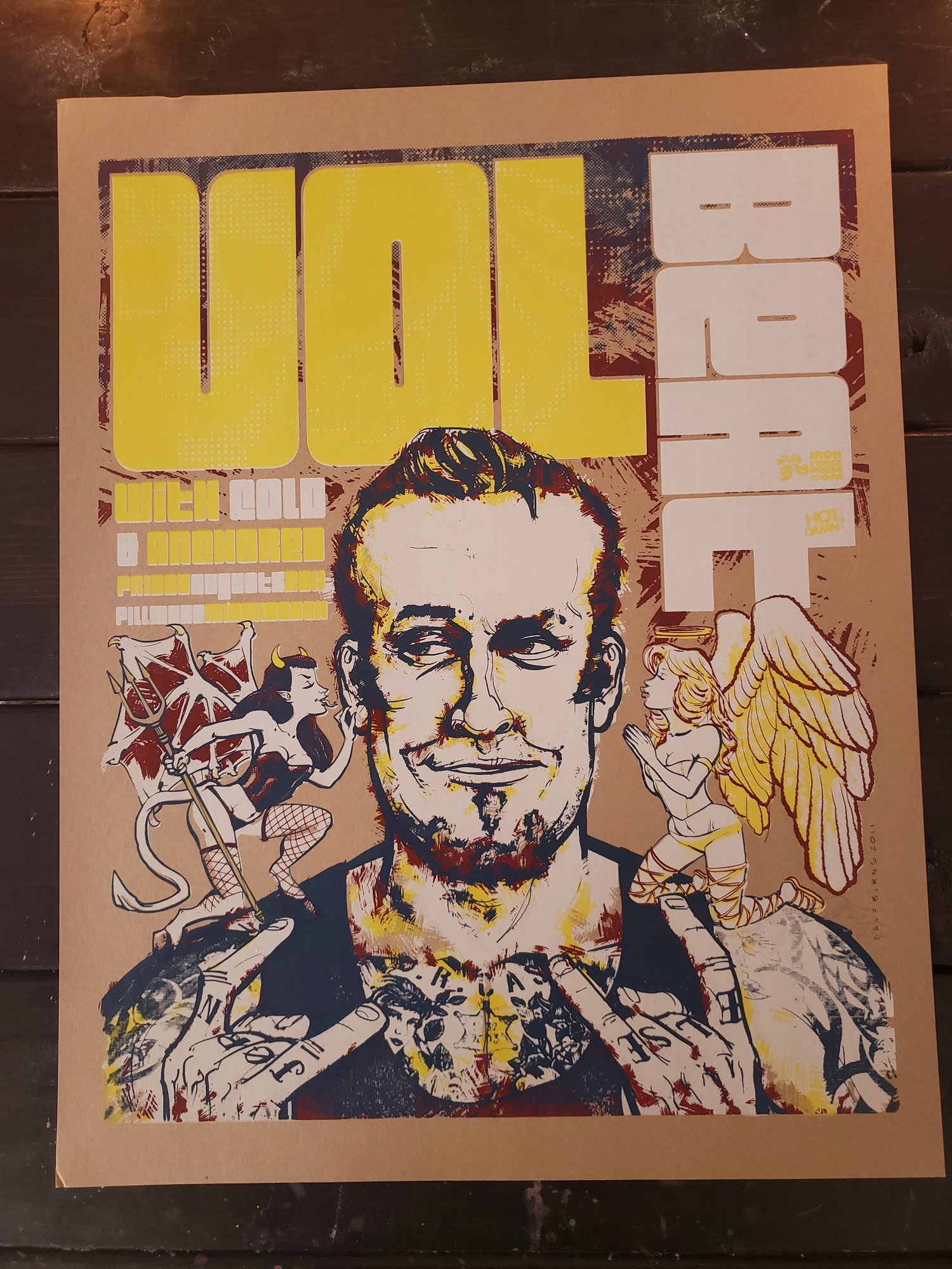 Volbeat Gig Poster Fillmore Miami