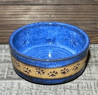 Image 2 of Small wheel thrown dog bowl 