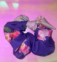 Image 1 of Purple Garden Scrunchie 
