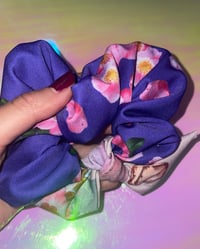 Image 2 of Purple Garden Scrunchie 