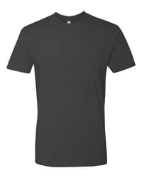 Image 2 of Adult S-2XL HSJH Cardinals with graphic heart 3600 Next Level short sleeve tee Heavy Metal