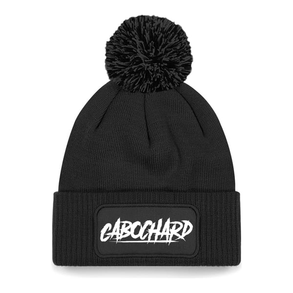 Image of BONNET NOIR POMPON - CABOCHARD