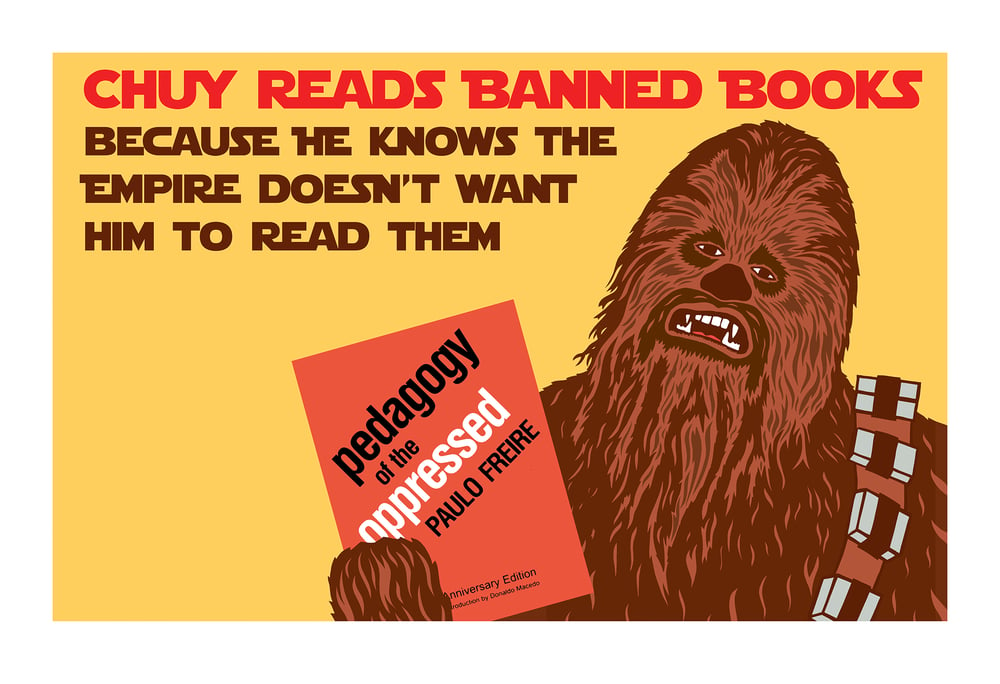 Image of Chuy Reads Banned Books (2011)