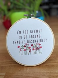 I'm too clumsy...