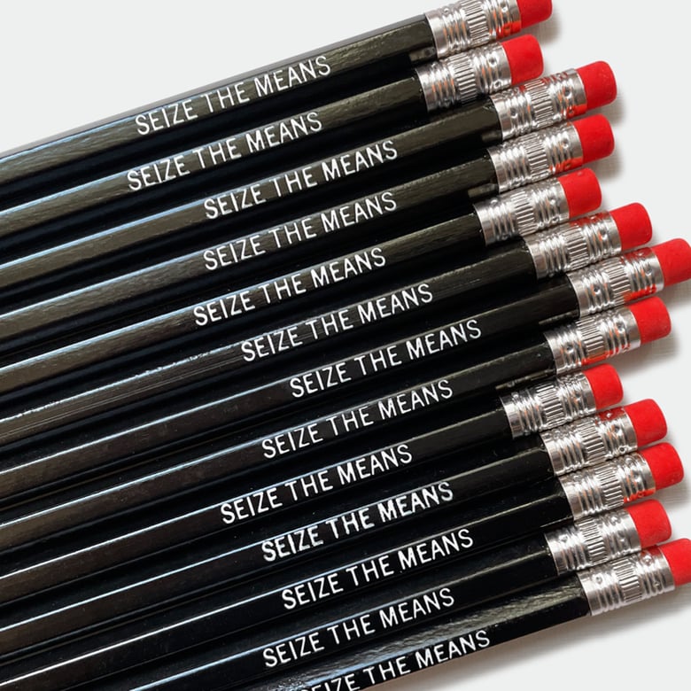 Image of Seize the Means pencils (quantity of 5)