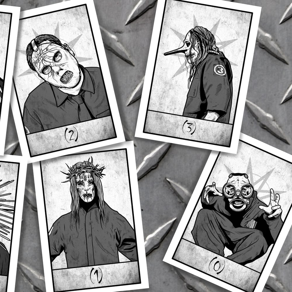 Slipknot inspired Tarot set 13 cards