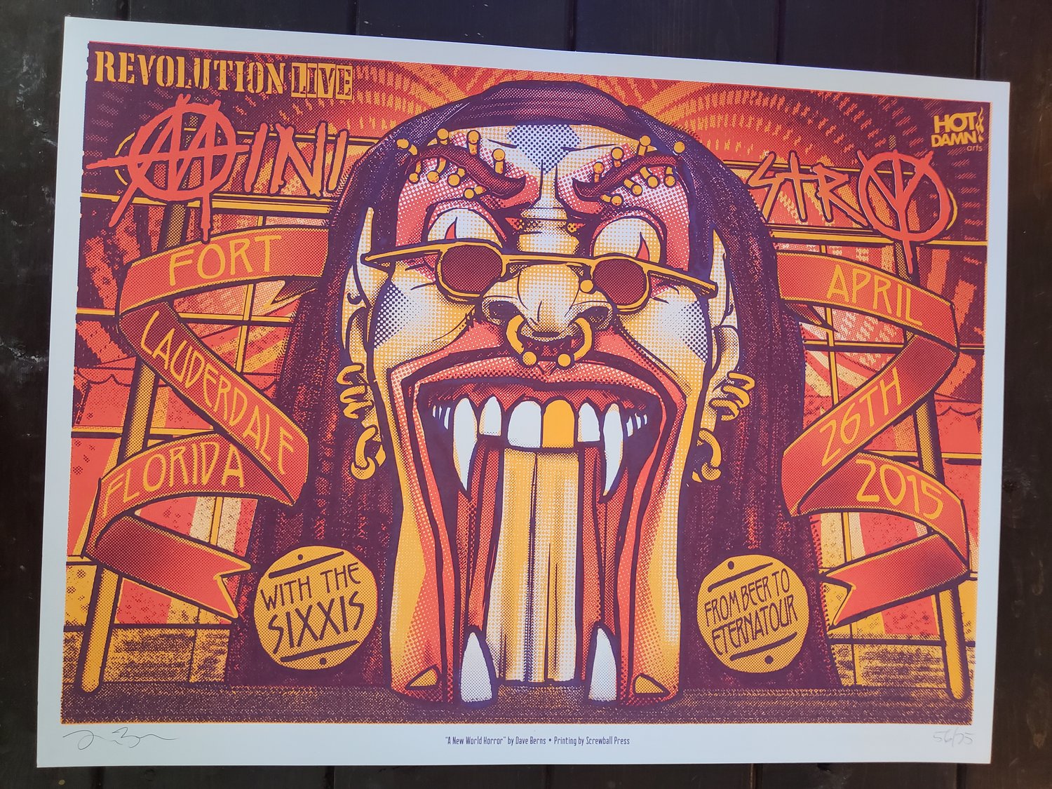 Ministry Gig Poster 2015 Fort Lauderdale 