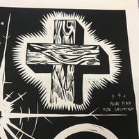 Image 2 of “Testify” linocut 