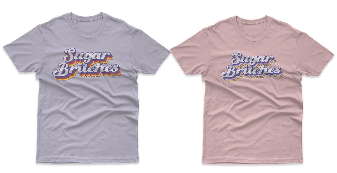 Image of SugarBritches 70's Logo Shirt