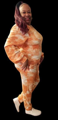 Image 2 of Orange Xtreme Jogger set 