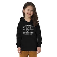 Image 3 of METALCORE UNIVERSITY KIDS HOODIE