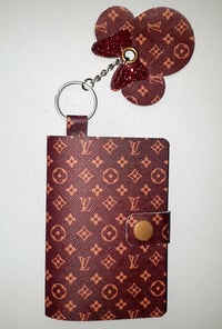 Image 1 of LV Cardholder with Keychain