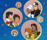 Voltron Family Mousepad