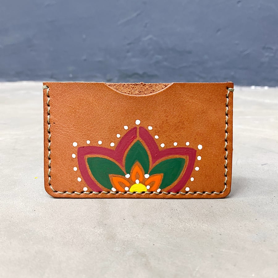 Image of Painted Single Slot Cardholder