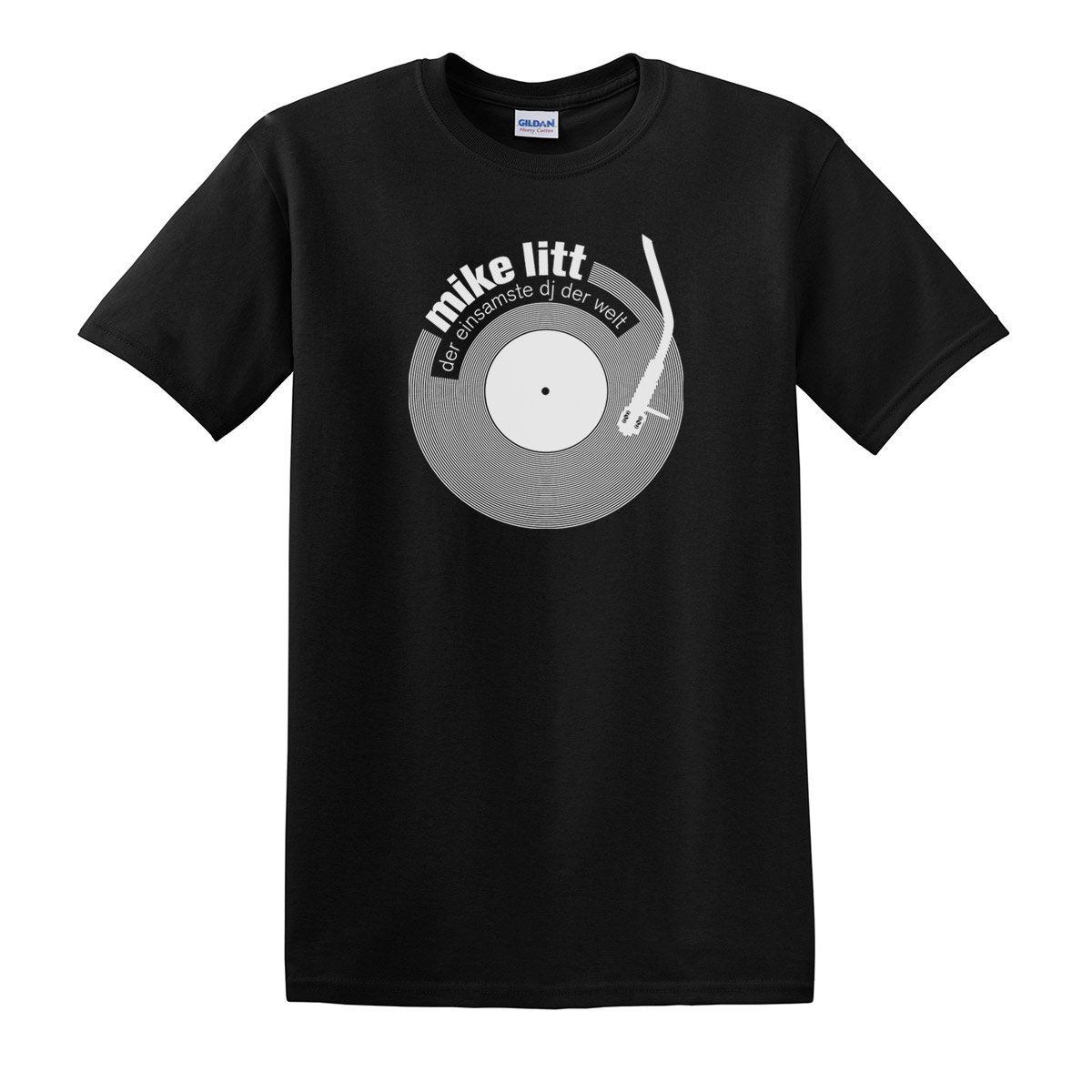 Image of T- Shirt "Mike Litt - Der einsamste DJ der Welt"