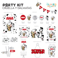 Image 1 of Party Kit Cruella y Dálmatas 