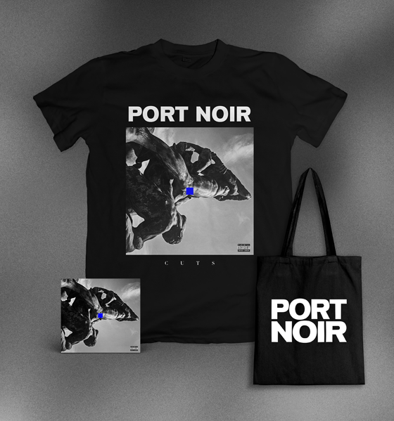 Image of Pre-Order Port Noir - Cuts CD Package (CD, Bag, T-Shirt)