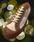 VEGANCRAFT vintage lo top natural and camel canvas sneaker shoes made in Slovakia  Image 3