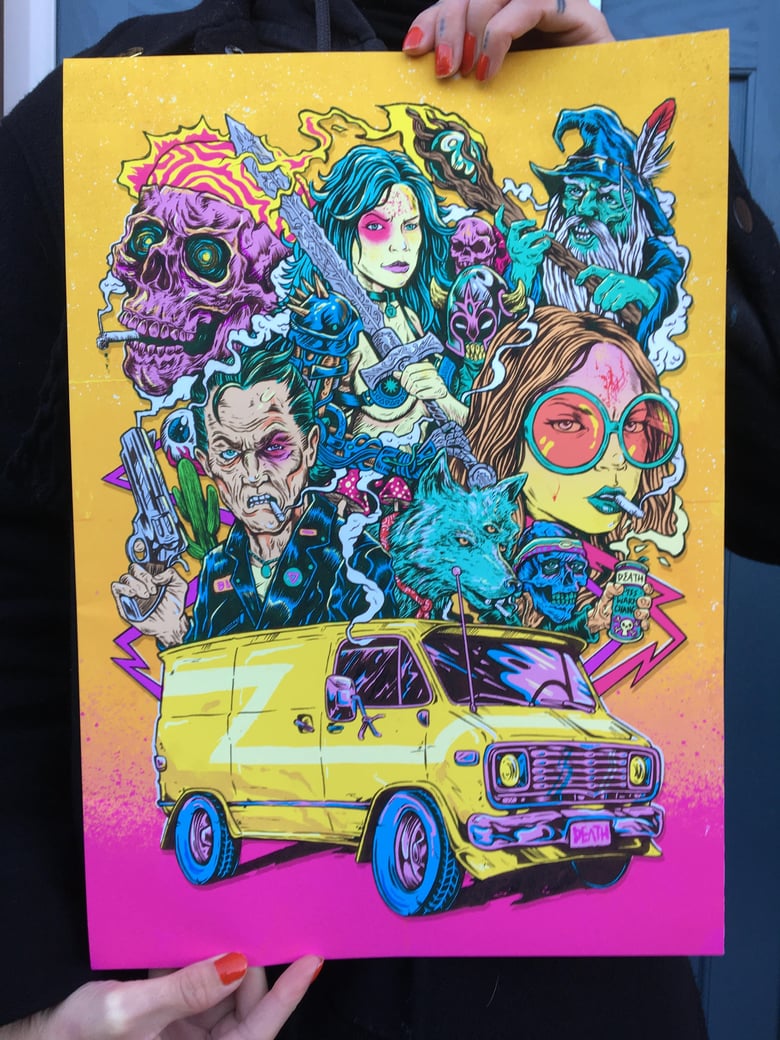 Image of A3 Van Dreams Print