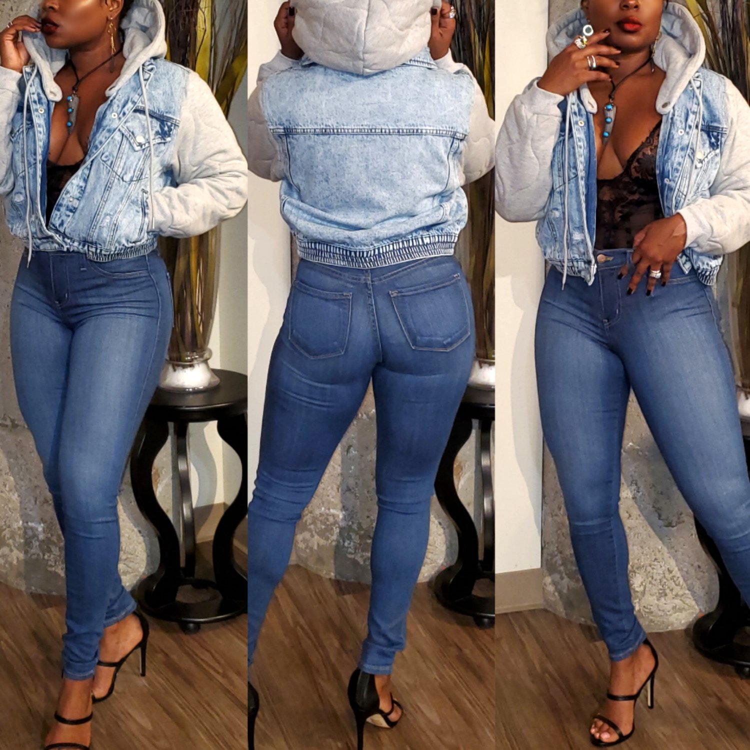 Image of The Roci' Denim Jacket & The Cara Jeans-**SEPARATES**