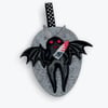 Mothman Art Ornament With Knife