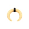 Bardot - Pincher Expanding Taper Ivory With Rubber Rings (Acrylic)