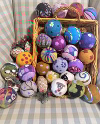 Felted 100% Wool Dryer Balls