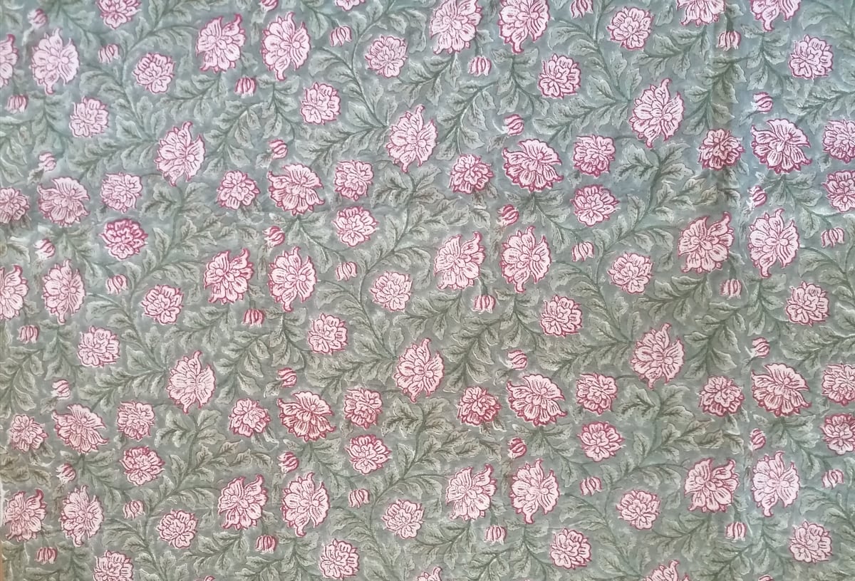 Image of Namasté fabric rosiers 