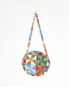 Image of Circle Tote- Patchwork
