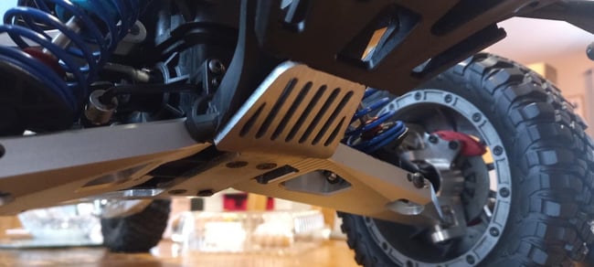 Losi Super Baja Rey 2.0 Heavy Duty Front Skid Plate Bash Armor (Fits SRR too)