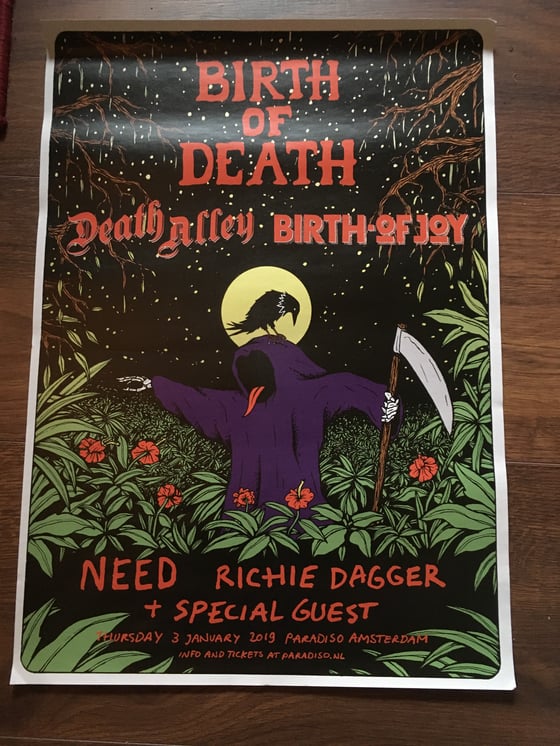 Image of Birth Of Death Paradiso poster
