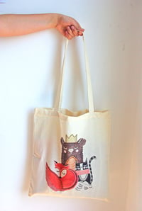 Totebag Chat Ours 