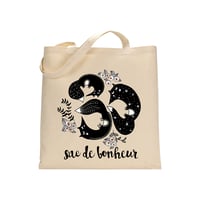 Image 1 of Totebag Renards Sac De Bonheur