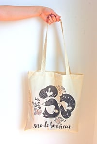 Image 2 of Totebag Renards Sac De Bonheur