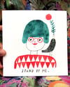 Christmas greeting card w/ envelope • Stand By Me