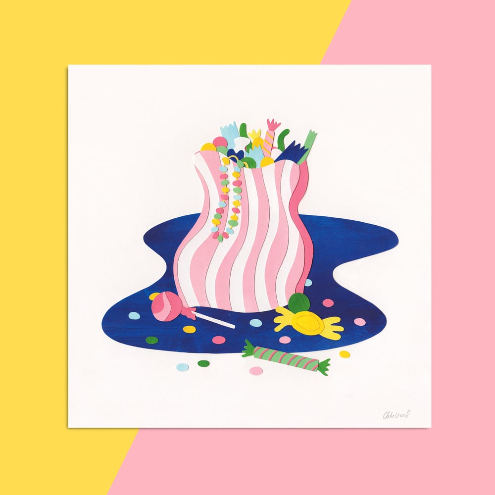Sweet Treat - 21cm Square Print