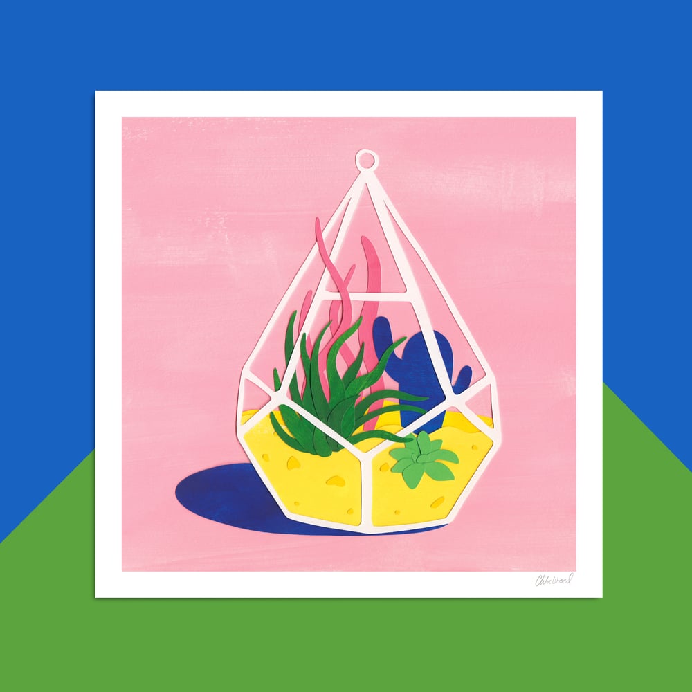 Terrarium - 21cm Square Print