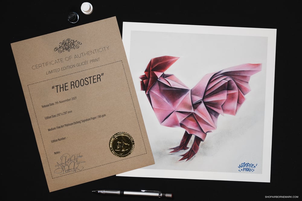 Image of The Rooster Gilcee Print