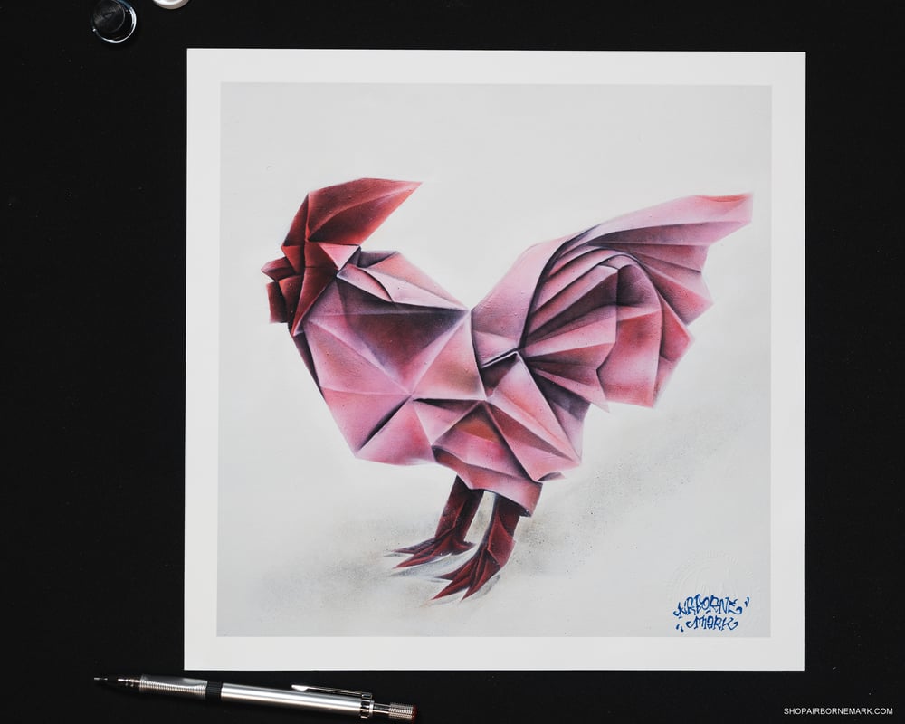 Image of The Rooster Gilcee Print