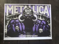 Image 1 of METALLICA Gig Poster 2017 Miami 