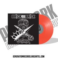 Brick By Brick/ Cutthroat Split 7” Generation Records Exclusive Neon Orange Vinyl Pre-order!