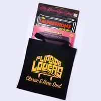 FlipsideLovers Plaque Tote Bag