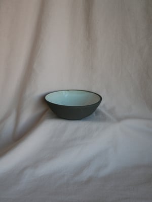 Image of Shallow Black Bowl