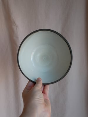 Image of Shallow Black Bowl