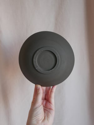 Image of Shallow Black Bowl