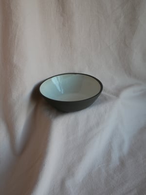 Image of Shallow Black Bowl