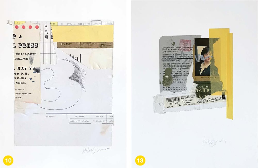 Image of PIECEMEAL collages