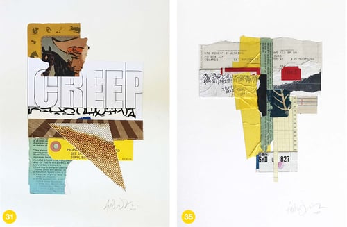 Image of PIECEMEAL collages