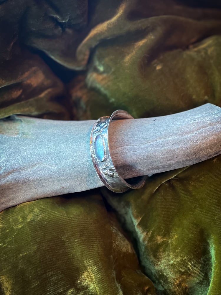 Image of english ivy and fluorite bracelet